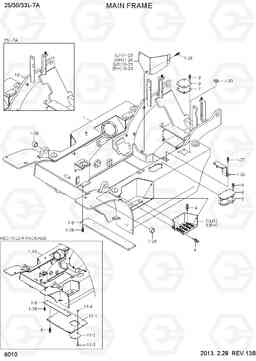 6010 MAIN FRAME 25/30/33L-7A, Hyundai