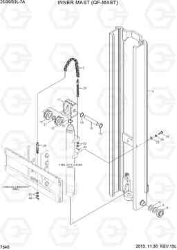 7540 INNER MAST (QF-MAST) 25/30/33L-7A, Hyundai