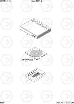8050 MANUALS 25/30/33L-7A, Hyundai