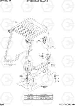 6040 OVER HEARD GUARD 25/30/33L-7M, Hyundai