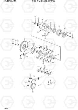 9031 3.0L GM ENGINE(2/5) 25/30/33L-7M, Hyundai