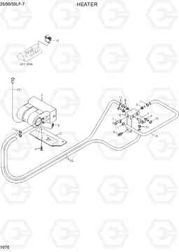 1070 HEATER 25/30/33LF-7, Hyundai
