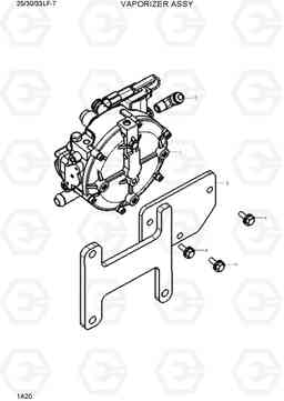 1A20 VAPORIZER ASSY 25/30/33LF-7, Hyundai