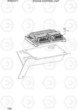 1A50 ENGINE CONTROL UNIT 25/30/33LF-7, Hyundai