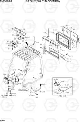 6060 CABIN 2(BUILT IN SECTION) 25/30/33LF-7, Hyundai
