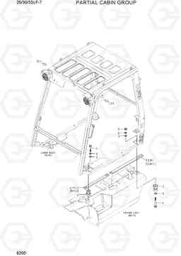 6200 PARTIAL CABIN GROUP 25/30/33LF-7, Hyundai