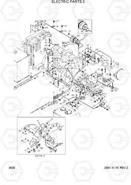 3420 ELECTRIC PARTS 3 33HDLL, Hyundai