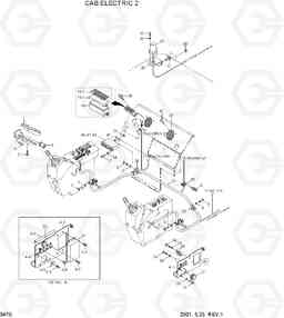 3470 CAB ELECTRIC 2 33HDLL, Hyundai