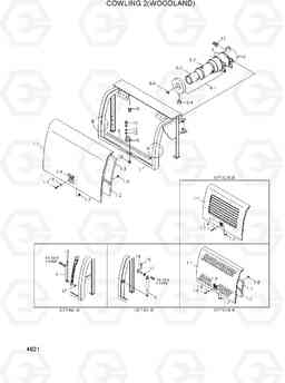 4021 COWLING 2(WOODLAND) 33HDLL, Hyundai