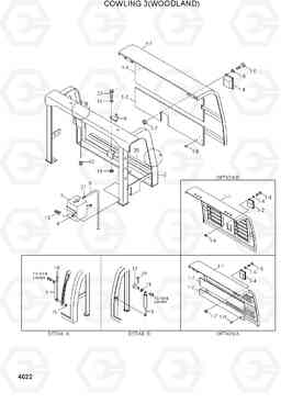 4022 COWLING 3(WOODLAND) 33HDLL, Hyundai