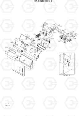 4076 CAB INTERIOR 2 33HDLL, Hyundai