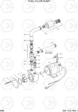 4084 FUEL FILLER PUMP 33HDLL, Hyundai