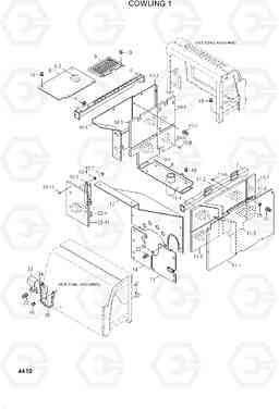 4410 COWLING 1 33HDLL, Hyundai