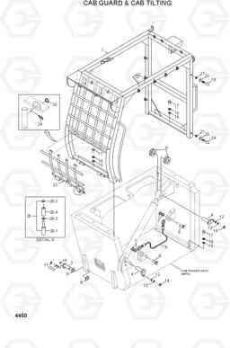 4460 CAB GUARD & CAB TILTING 33HDLL, Hyundai