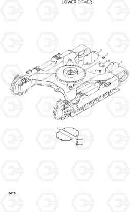 5410 LOWER COVER 33HDLL, Hyundai