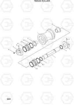 5420 TRACK ROLLER 33HDLL, Hyundai