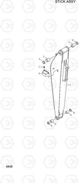 6430 STICK ASSY(3.23M) 33HDLL, Hyundai