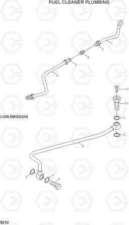 8210 FUEL CLEANER PLUMBING 33HDLL, Hyundai