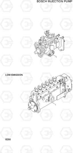 8250 BOSCH INJECTION PUMP 33HDLL, Hyundai