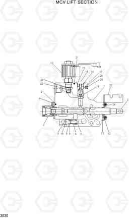 3030 MCV LIFT SECTION 35B/40B/45B/50B-7, Hyundai