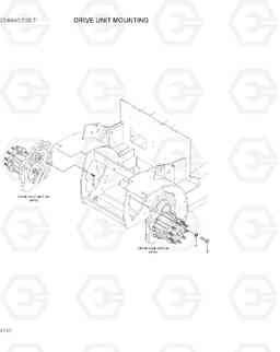 4010 DRIVE UNIT MOUNTING 35B/40B/45B/50B-7, Hyundai