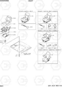 6031 SEAT 35B/40B/45B/50B-7, Hyundai