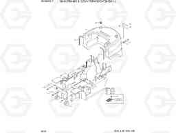 6015 MAIN FRAME & COUNTERWEIGHT(#1001-) 35D/40D/45D-7, Hyundai