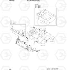 6035 BODY SUB(#1001-) 35D/40D/45D-7, Hyundai