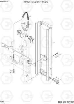 7230 INNER MAST (TF-MAST) 35D/40D/45D-7, Hyundai