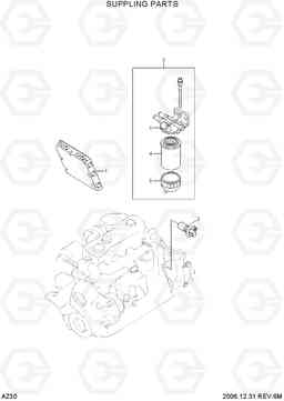 A230 SUPPLING PARTS 35D/40D/45D-7, Hyundai