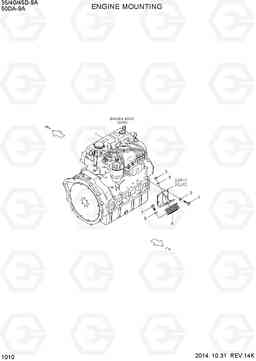 1010 ENGINE MOUNTING 35/40/45D-9A,50DA-9A, Hyundai