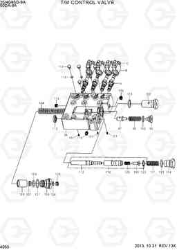 4055 T/M CONTROL VALVE 35/40/45D-9A,50DA-9A, Hyundai