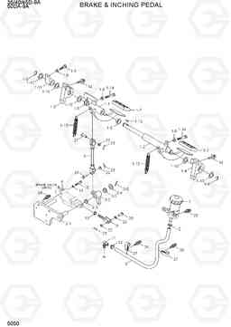 5050 BRAKE & INCHING PEDAL 35/40/45D-9A,50DA-9A, Hyundai