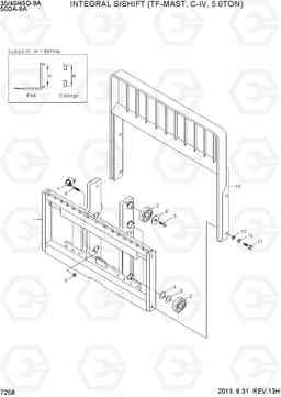 7258 INTEGRAL S/SHIFT(TF,C-IV.5.0TON) 35/40/45D-9A,50DA-9A, Hyundai