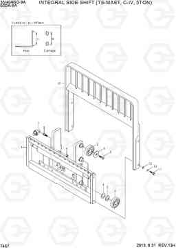 7457 INTEGRAL S/SHIFT(TS,C-IV.5.0TON) 35/40/45D-9A,50DA-9A, Hyundai