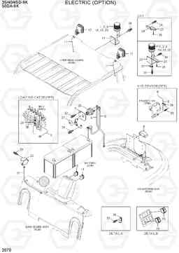 2070 ELECTRIC (OPTION) 35/40/45D-9K,50DA-9K, Hyundai