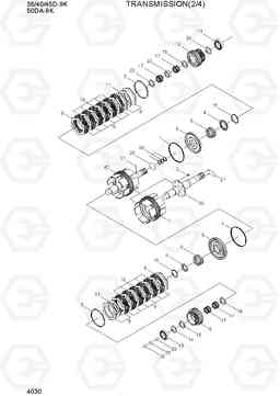 4030 TRANSMISSION(2/4) 35/40/45D-9K,50DA-9K, Hyundai