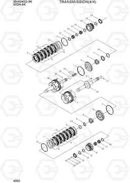 4050 TRANSMISSION(4/4) 35/40/45D-9K,50DA-9K, Hyundai