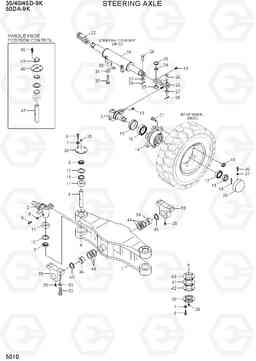 5010 STEERING AXLE 35/40/45D-9K,50DA-9K, Hyundai