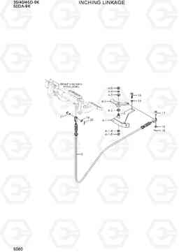 5060 INCHING LINKAGE 35/40/45D-9K,50DA-9K, Hyundai
