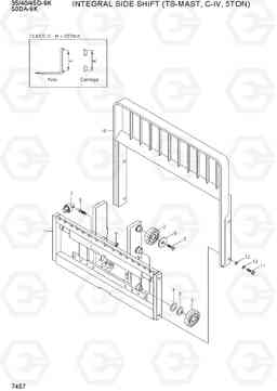 7457 INTEGRAL S/SHIFT(TS,C-IV.5.0TON) 35/40/45D-9K,50DA-9K, Hyundai