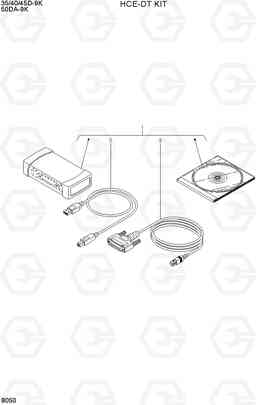 8050 HCE-DT KIT 35/40/45D-9K,50DA-9K, Hyundai