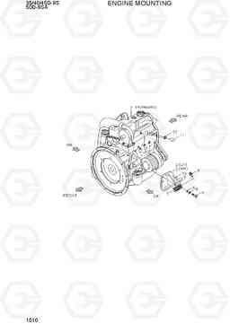 1010 ENGINE MOUNTING 35/40/45D-9S,50D-9SA, Hyundai