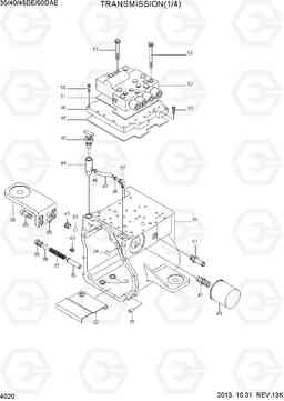 4020 TRANSMISSION(1/4) 35/40/45D-7E,50D-7AE, Hyundai