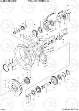 4040 TRANSMISSION(3/4) 35/40/45D-7E,50D-7AE, Hyundai