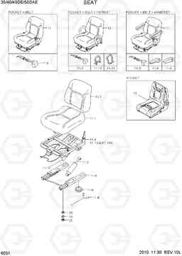 6031 SEAT(STD) 35/40/45D-7E,50D-7AE, Hyundai