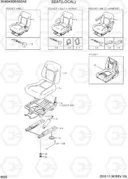 6032 SEAT(LOCAL) 35/40/45D-7E,50D-7AE, Hyundai