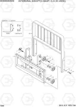7044 INTEGRAL S/SHIFT(V-MAST,C-III,35~45DE) 35/40/45D-7E,50D-7AE, Hyundai