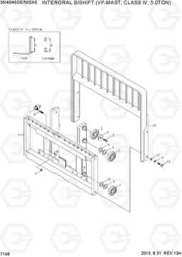 7148 INTEGRAL S/SHIFT(VF,C-IV,HOOK,5.0TON) 35/40/45D-7E,50D-7AE, Hyundai