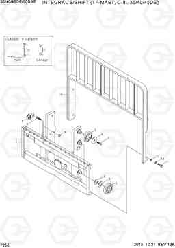 7256 INTEGRAL S/SHIFT(TF,C-III.35/40/45DE) 35/40/45D-7E,50D-7AE, Hyundai